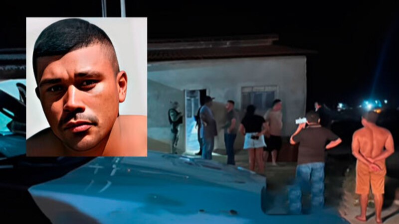 Homem é morto com mais de 20 tiros dentro de casa em Campo Grande, no RN - Foto: Reprodução/Fim da Linha