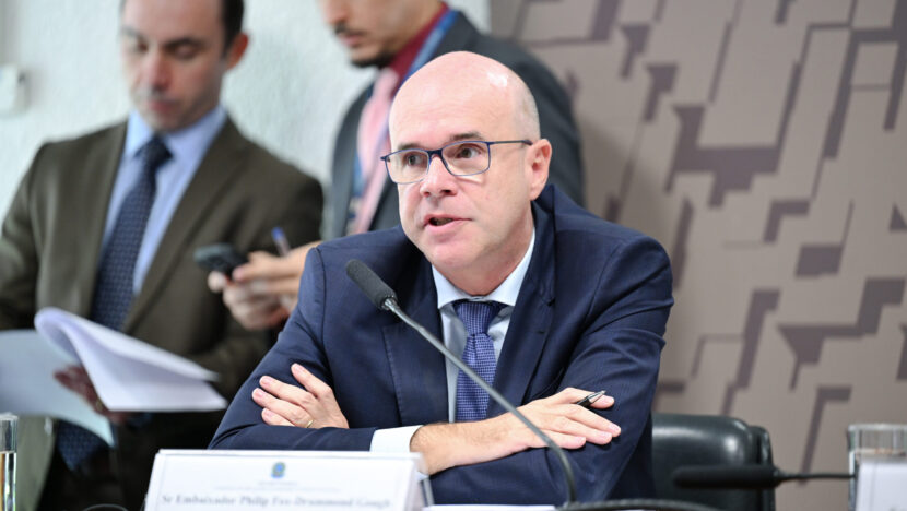 Brasil critica tarifas sem citar Trump e recebe apoio de cerca de 40 países - Foto: EDILSON RODRIGUES / SENADO