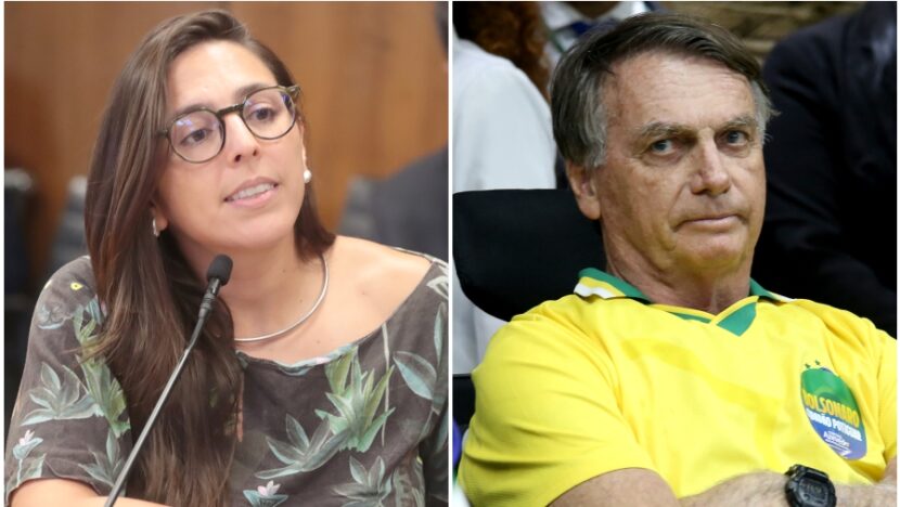 Natália bonavides defende prisão de bolsonaro após trump taxar brasil em 50% | notícias do rio grande do norte Deputada federal Natália Bonavides e ex-presidente Jair Bolsonaro - Foto: Bruno Spada/Câmara / Elpídio Júnior/CMN