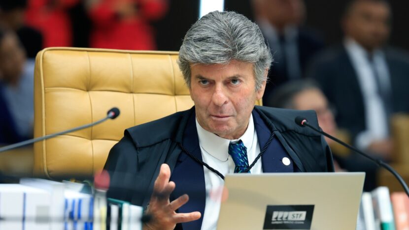 Ministro Luiz Fux, em reunião plenária do STF - Foto: Fellipe Sampaio / STF