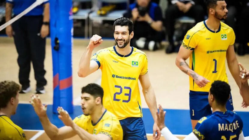 brasil vence argentina volei liga das nacoes masc 2025 Divulgação Volleyball Worl