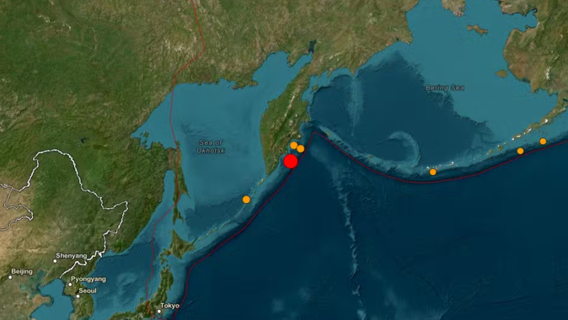 Terremoto de magnitude 8,8 na Rússia provoca tsunami e evacuações em países do Pacífico - Foto: USGS
