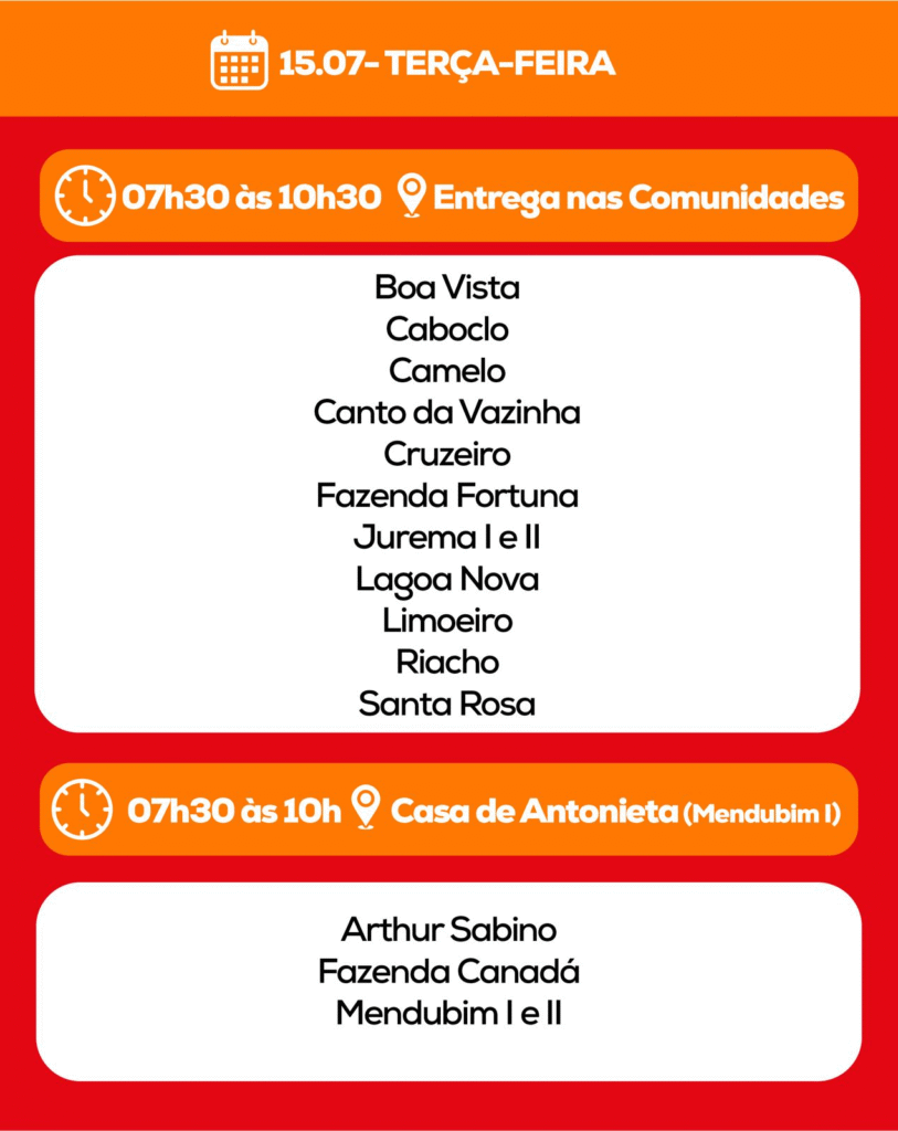 Prefeitura do Assú divulga calendário de entregas do Vale Cidadão para o mês de julho | Notícias do Rio Grande do Norte image