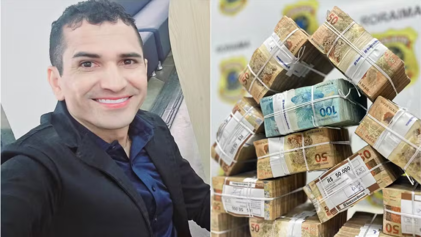 Assessor parlamentar é preso com R$ 700 mil após receber PIX de empresas ligadas a ataque hacker - Foto: Reprodução/Facebook e Divulgação/PF