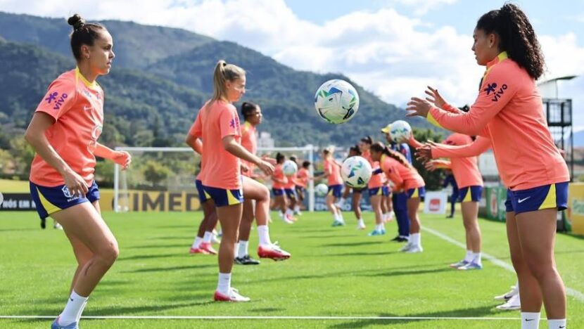 Técnico Arthur Elias admite favoritismo do Brasil na Copa América - foto: Instagram/@selecaofemininadefutebol - Lívia Villas Boas/CBF