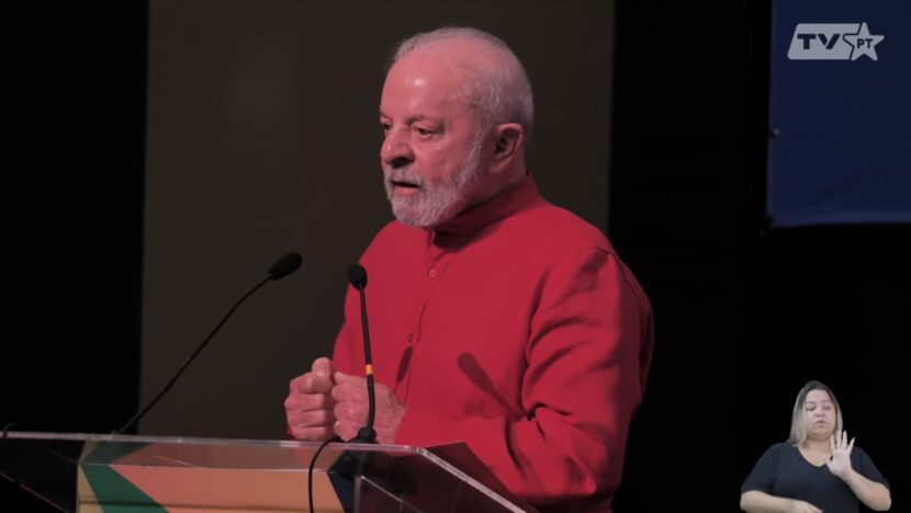 Lula diz que EUA "ajudaram a dar golpe" no Brasil e propõe moeda alteRio Grande do Norteativa ao dólar - Foto: Reprodução/TV PT