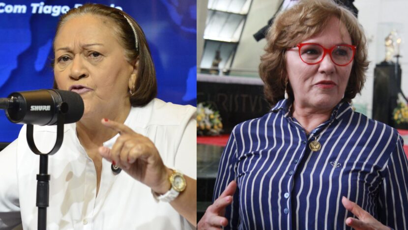 Rompimento sem traumas: Zenaide e Fátima deixam de ser aliadas no RN - Fotos: José Aldenir/Agora RN