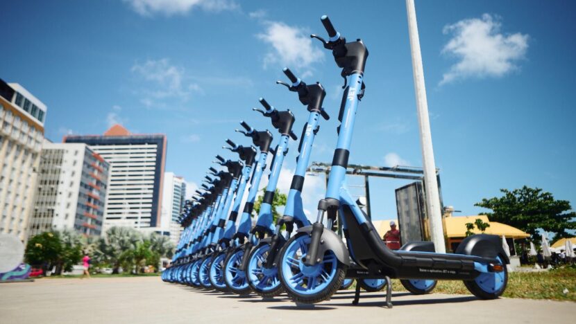 Natal lança serviço de patinetes elétricos compartilhados neste domingo - Foto: Divulgação