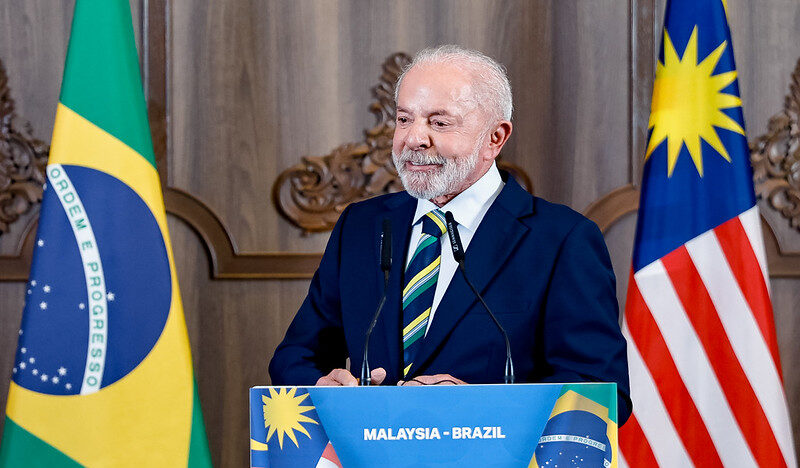 Presidente da República, Luiz Inácio Lula da Silva, durante Entrevista Coletiva concedida à Imprensa brasileira e inteRio Grande do Norteacional em Kuala Lampur, Malásia. Fotos: Ricardo Stuckert / PR
