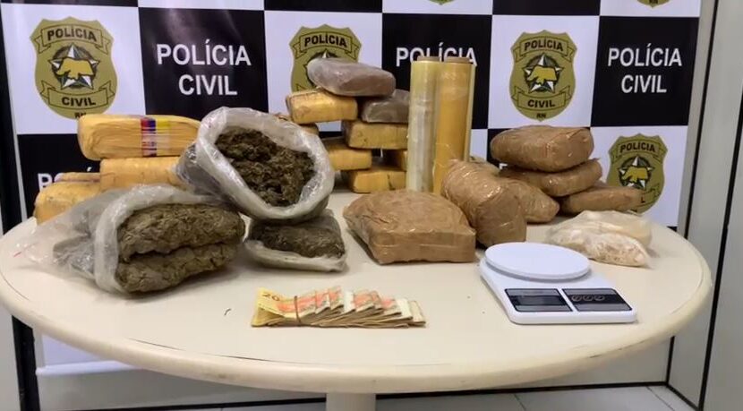 Operação desarticula esquema de tráfico e apreende 20kg de drogas no rn | notícias do rio grande do norte Capturar