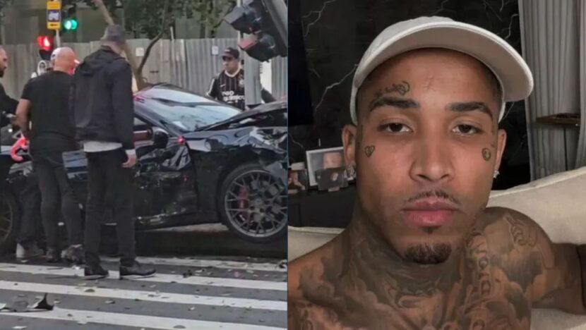 Influenciador Gato Preto é denunciado por tentativa de homicídio após acidente de carro