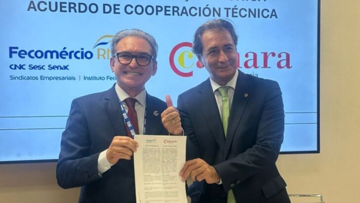 Fecomércio RN fecha acordo com entidade inteRio Grande do Norteacional do comércio