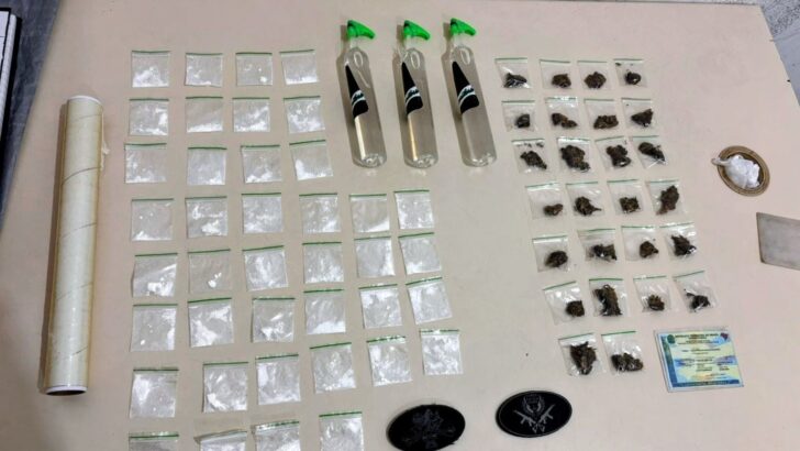 Casal com toRio Grande do Norteozeleira eletrônica é preso por tráfico de drogas na Zona Norte de Natal - Foto: PMRN/Reprodução