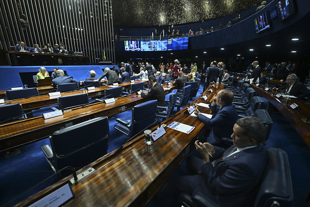 Senado aprova redução de penas que beneficia bolsonaro | notícias do rio grande do norte Senado aprova projeto de lei para reduzir penas de Bolsonaro e outros condenados por tentativa de golpe - Foto: Carlos Moura/Agência Senado