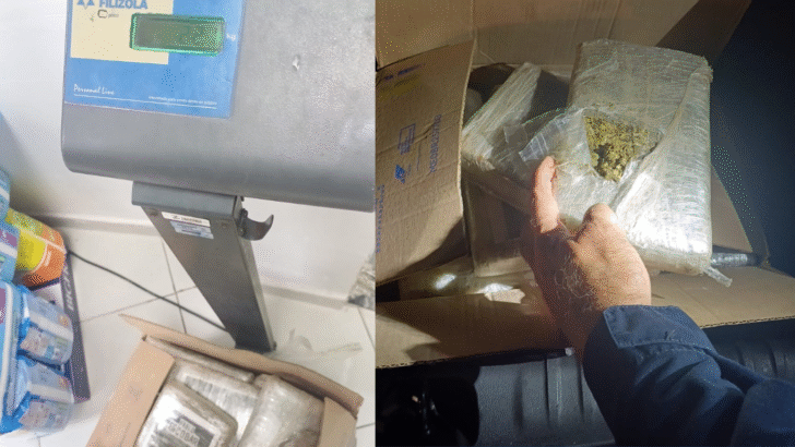 PRF apreende 22 kg de haxixe em operação conjunta na BR-406, no RN