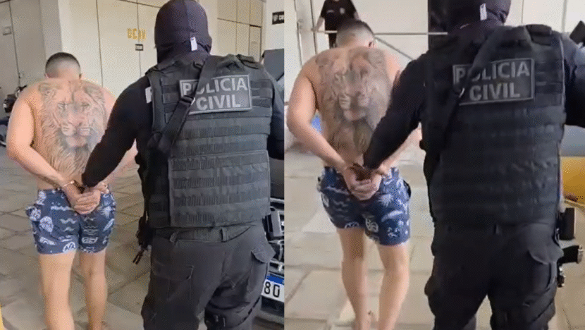 Suspeito de gerenciar tráfico de drogas na praia de Pipa é preso após fuga por telhados - foto: Reprodução
