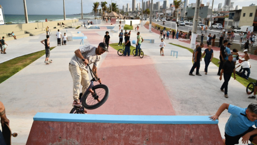 Prefeitura do Natal entrega Skate Park da Praia do Meio