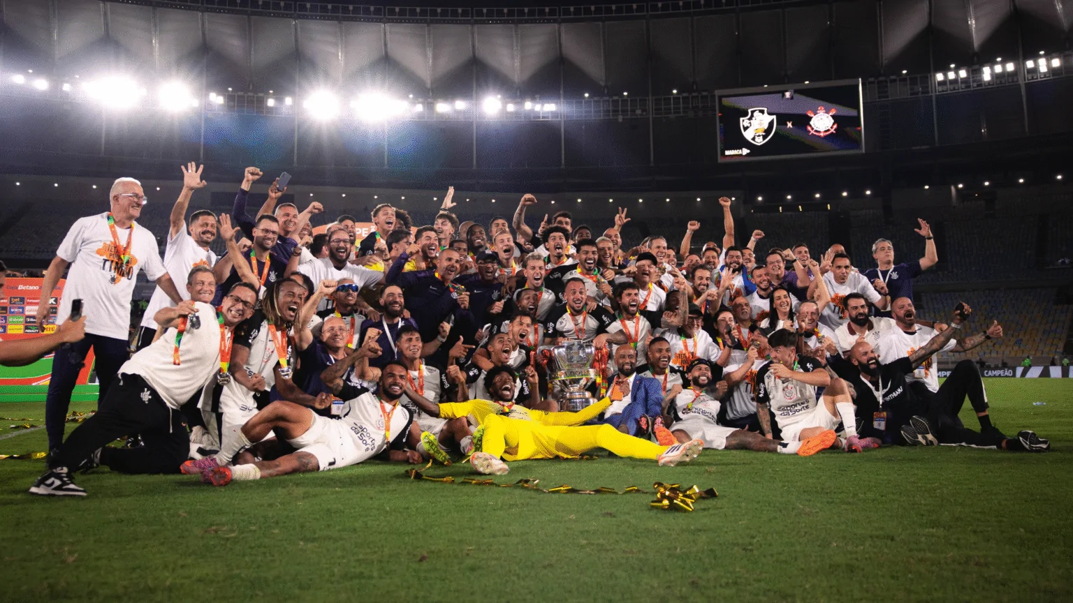 Corinthians vence o Vasco e conquista a Copa do Brasil