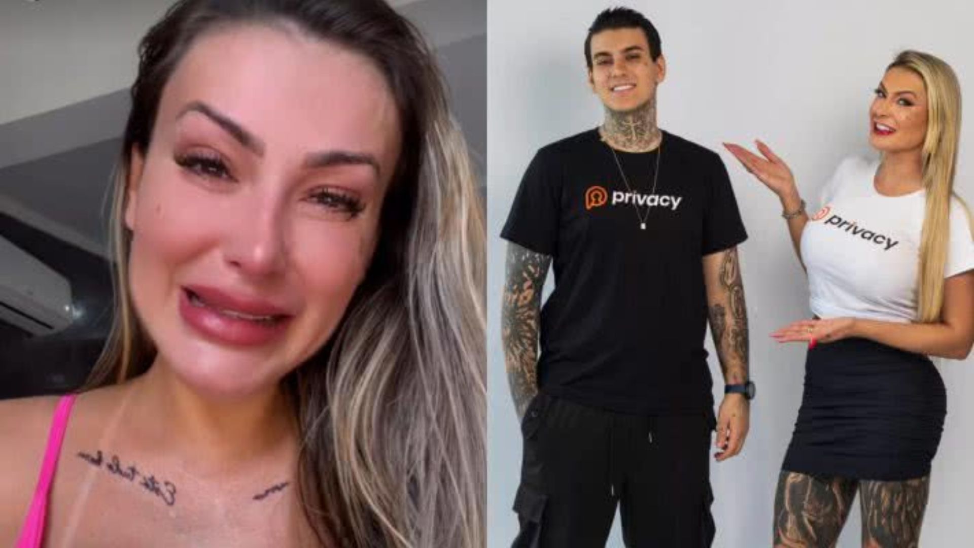 Andressa Urach pode ser banida de plataforma adulta após vídeo com