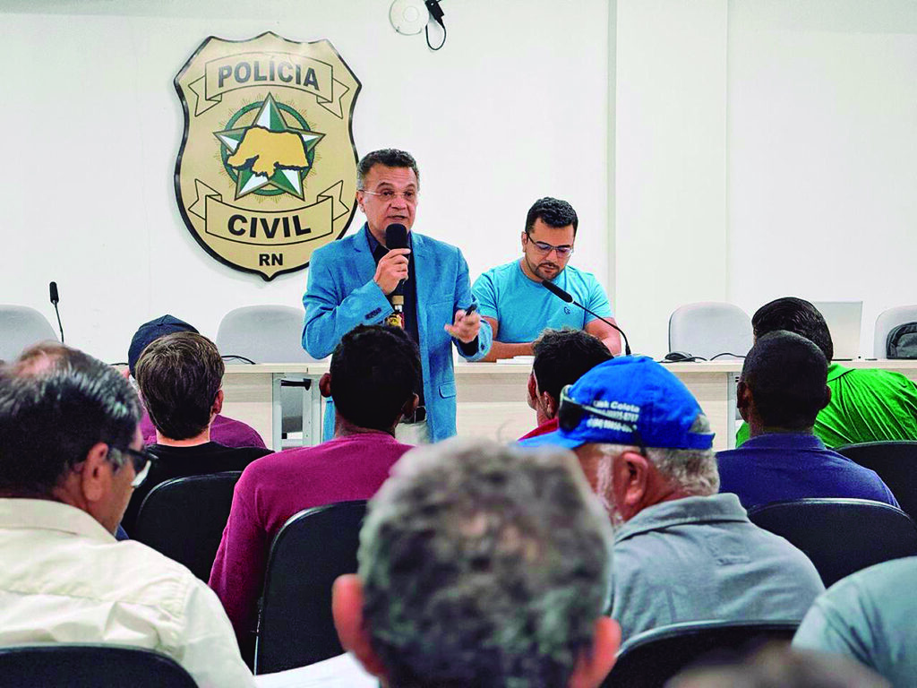 Sindrecicla e polícia civil lançam aplicativo para rastrear cobre comercializado no rn | notícias do rio grande do norte SINDRECICLA RN e Polícia Civil apresentam aplicativo para aprimorar rastreabilidade do cobre comercializado no RN (3)