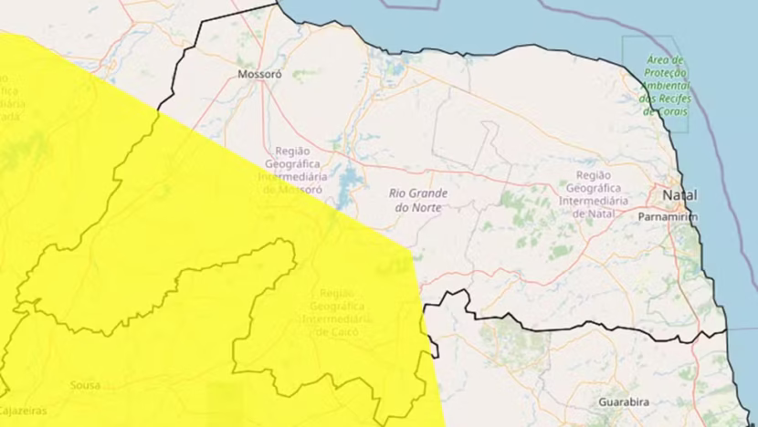 mapa Rio Grande do Norte