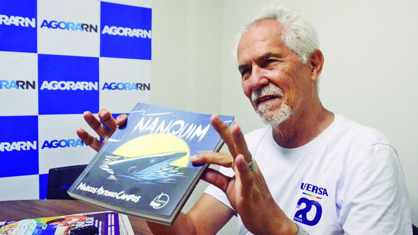 Marcos Antonio Campos transforma palavra em matéria viva em ‘Nanquim’