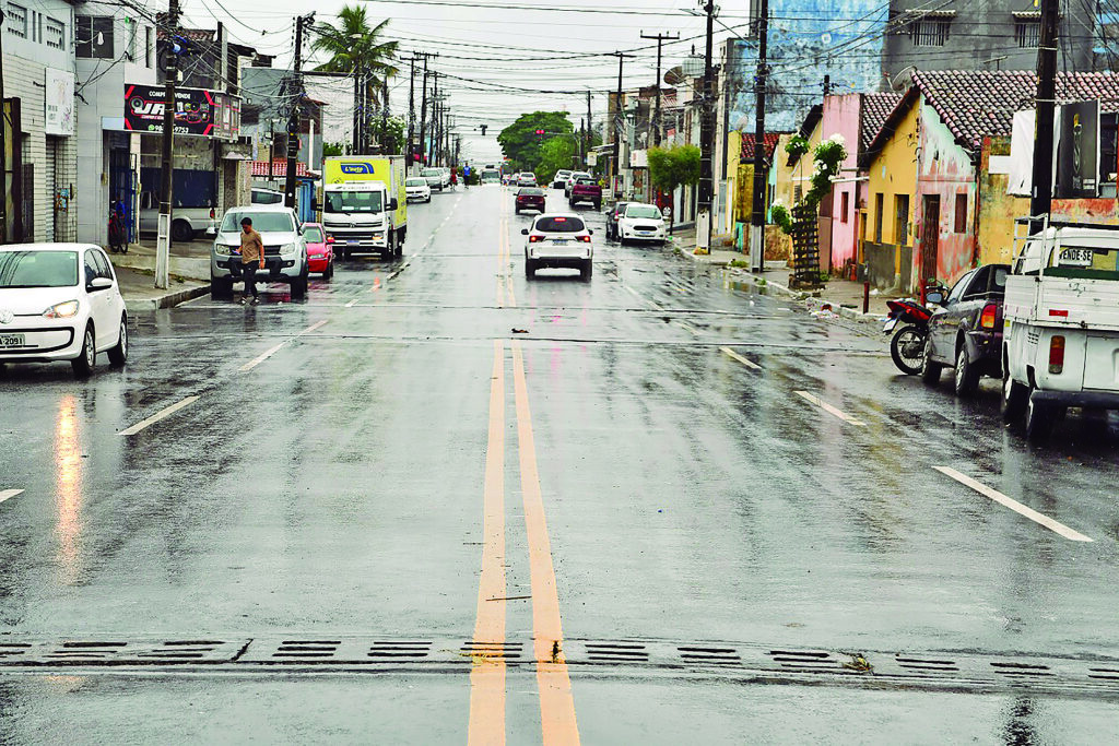Avenida 4 após drenagem foto Demis Roussos