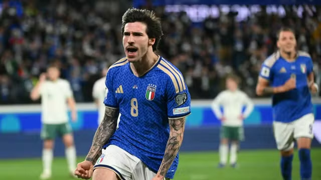 Itália vence irlanda do norte e fica a um jogo de voltar à copa do mundo | notícias do rio grande do norte Itália