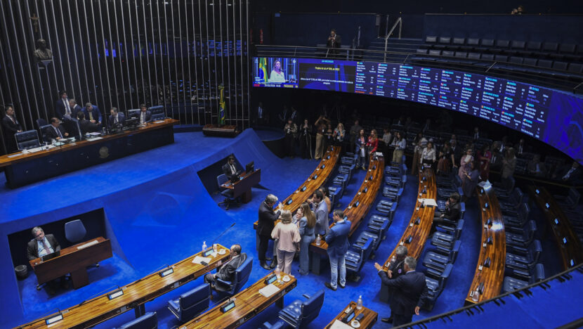 Plenário do Senado Foto Carlos Moura