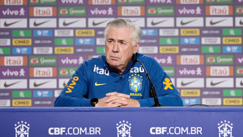 Ancelotti convoca seleção para amistosos contra França e Croácia antes da Copa 2026