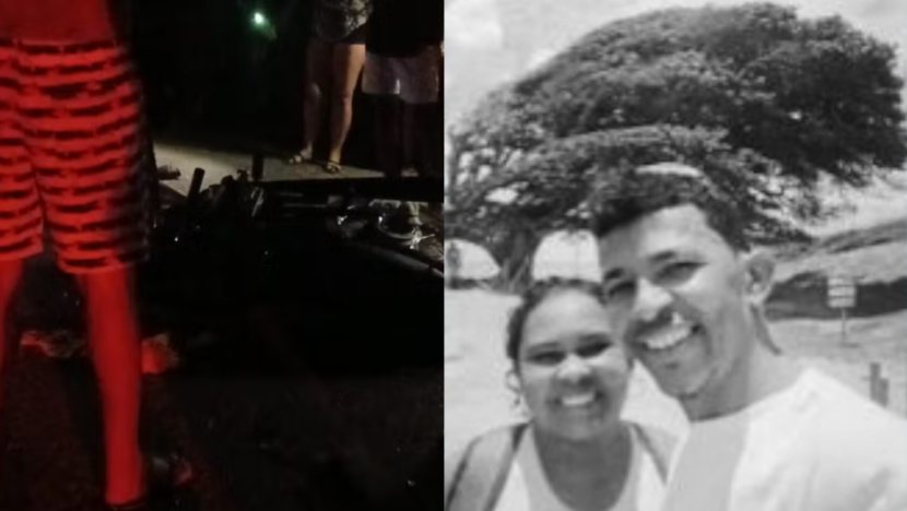 Casal morre após acidente entre moto e trator na RN-160 na Grande Natal - Foto: Reprodução/Redes sociais