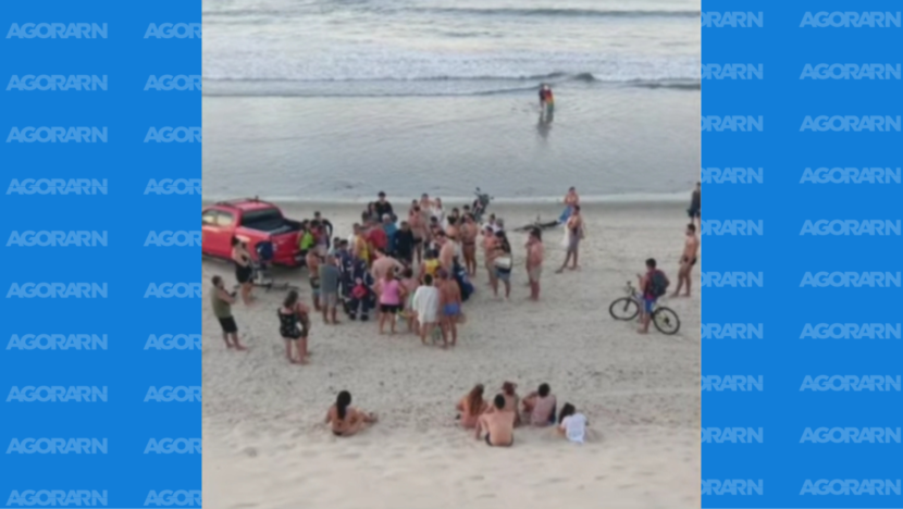 Turista mineiro morre afogado no litoral do rn após ser arrastado por corrente marítima | notícias do rio grande do norte turista
