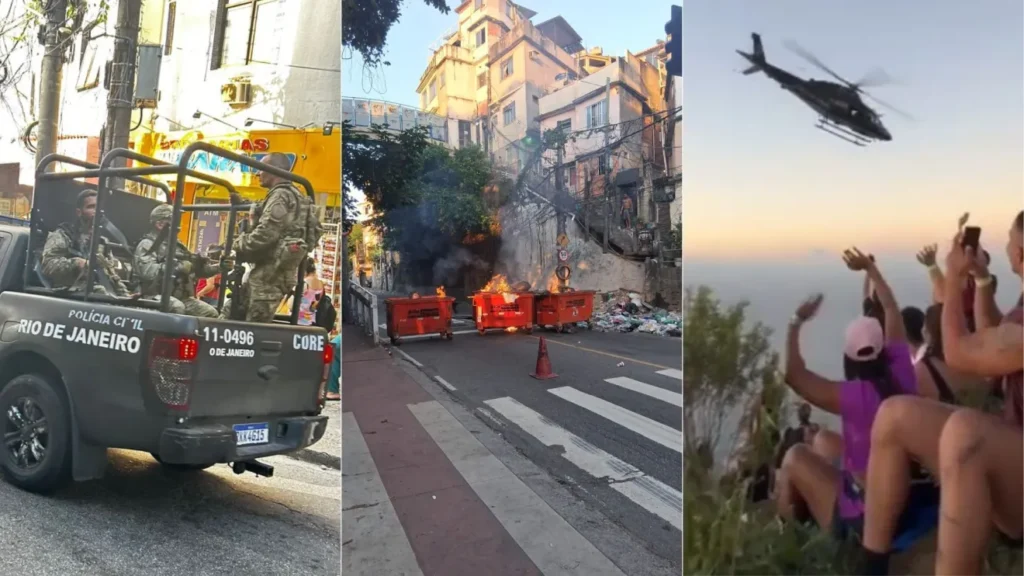 Acao contra lideres do CV no Vidigal tem tiroteio e turistas ilhados 3