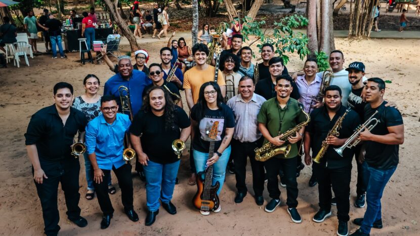 Big Band Jerimum Jazz. Foto Divulgacao