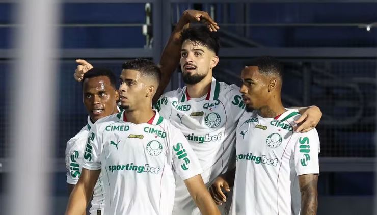 Jogadores do Palmeiras