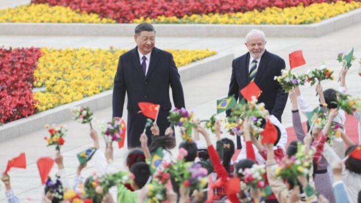 Lula e Xi Jinping
