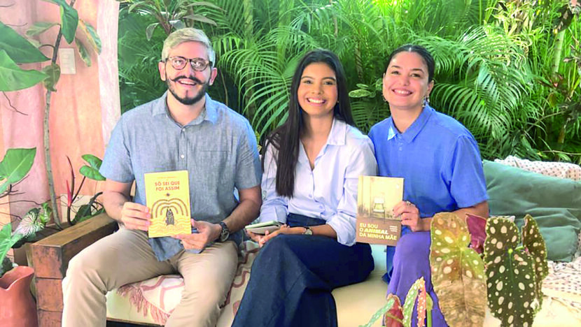 Octávio Santiago, Thaís Dias e Vanessa - Foto: Nathallya Macedo/Agora RN