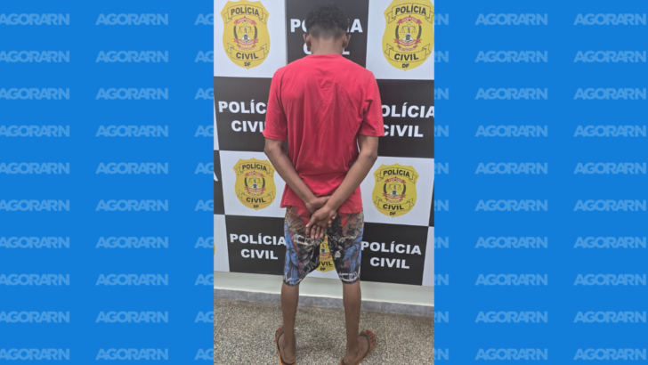 Suspeito de estupro de vulnerável no RN é preso no Distrito Federal - Foto: Polícia Civil/Reprodução