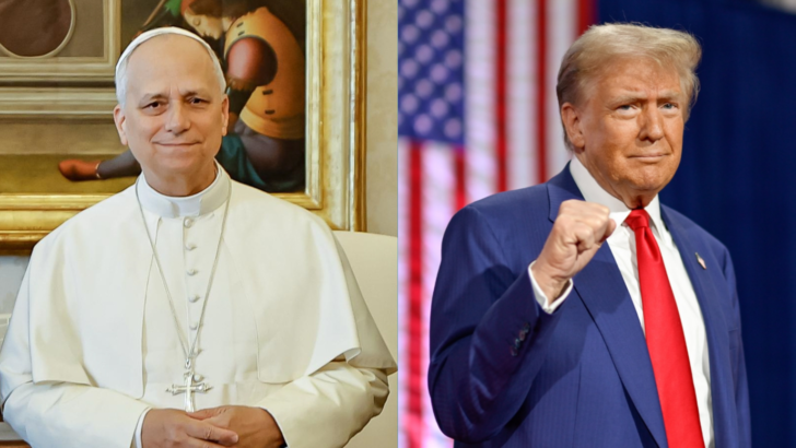papa Leão XIV e Trump - Foto: reprodução Instagram