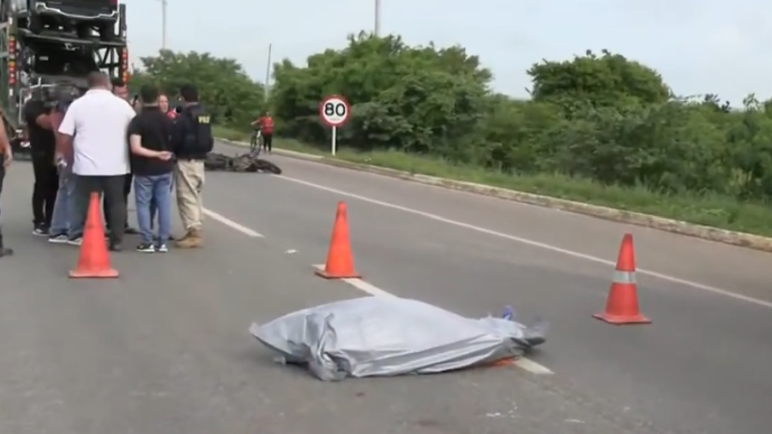 Motociclista morre após colisão na BR-304 em Mossoró; motorista foge