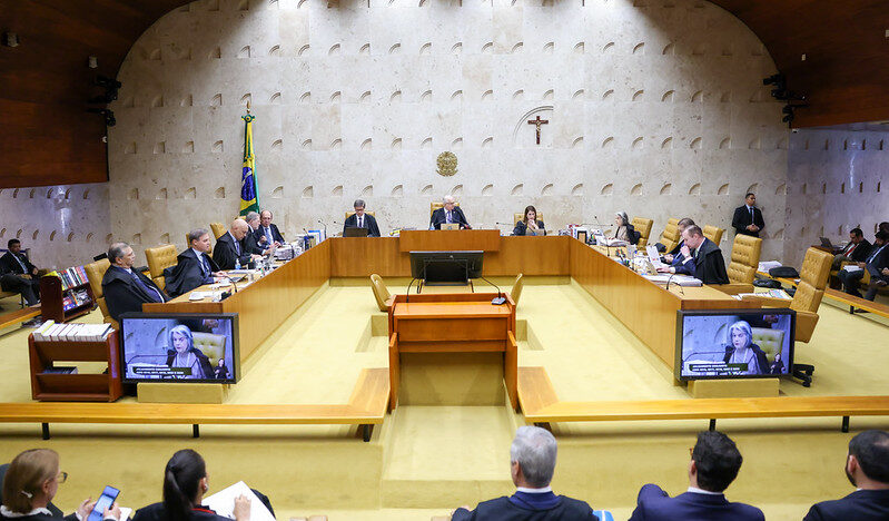 Sessão plenária do STF. Foto: Gustavo Moreno/STF
