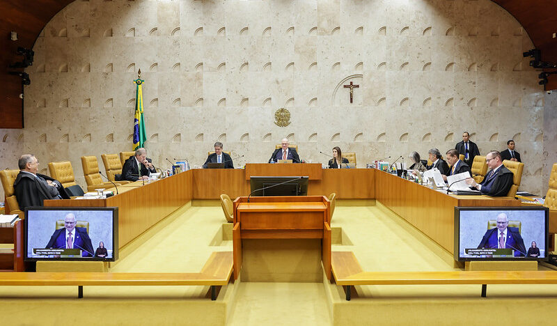 Sessão plenária do STF. Foto: Victor Piemonte/STF