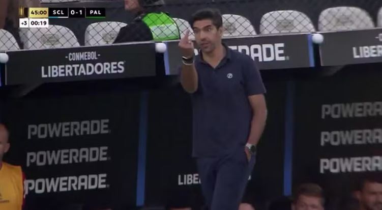 Conmebol multa abel por gesto na libertadores | notícias do rio grande do norte Abel Ferreira 02