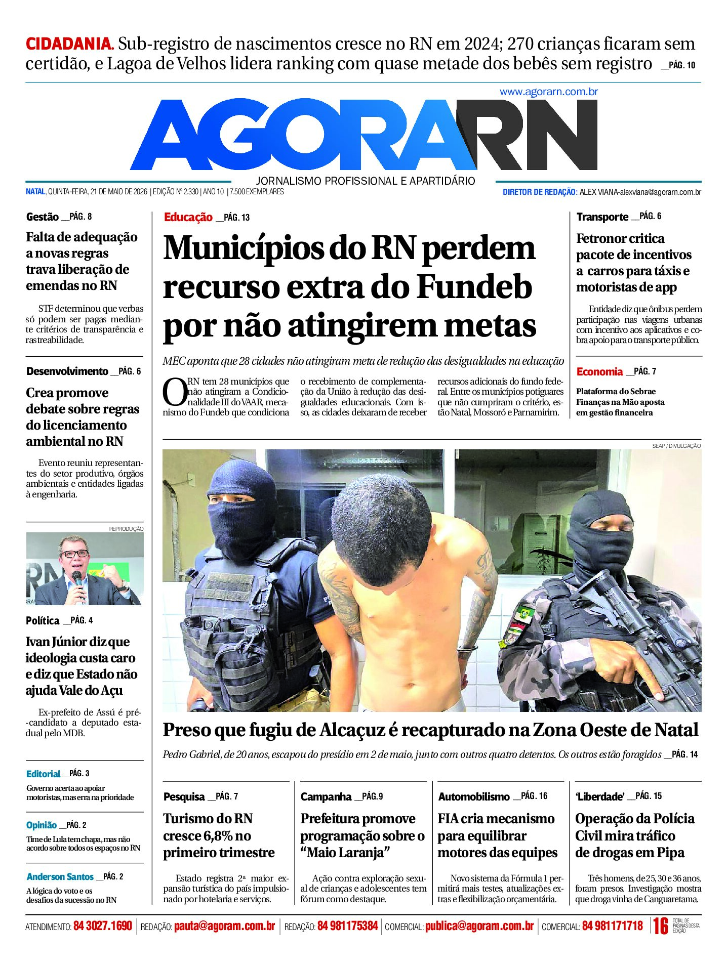 Agora RN ED 2.330 21 05 2026 pdf