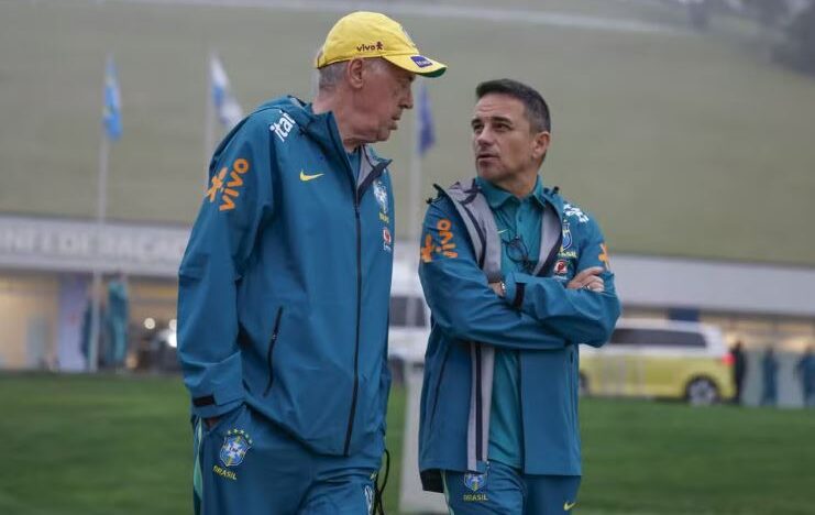 Ancelotti e Caetano