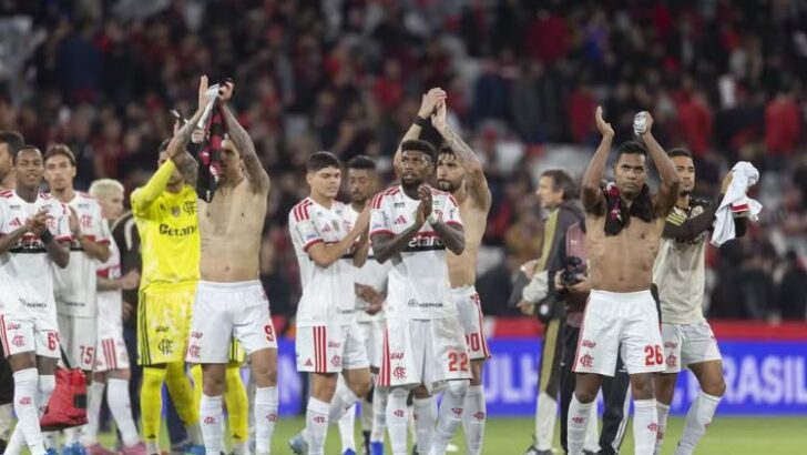 Jogadores do Flamengo
