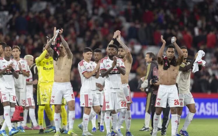 Jogadores do Flamengo