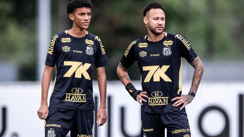 Neymar e Robinho 2