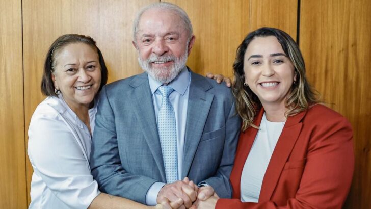 Samanda Fátima e Lula