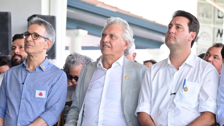 Zema Caiado e Ratinho foto ABCZ